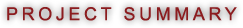 Project Summary